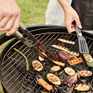 Charred vegetables